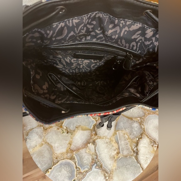 Jessica Simpson Leather Backpack - Picture 5 of 8